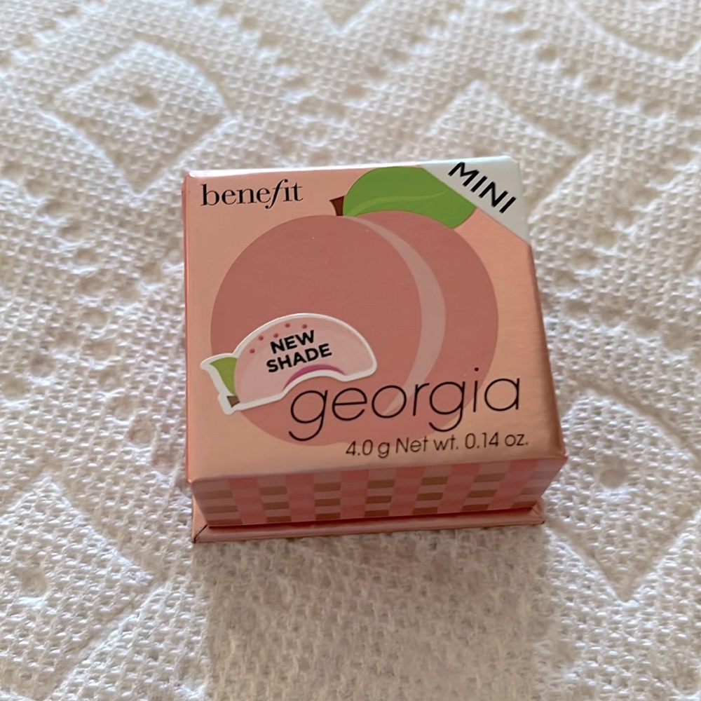 Benefit Georgia blush discontinued brand new never opened